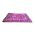 thumbnail image 2 of Ahgly Company Indoor Rectangle Medallion Purple Traditional Area Rugs, 6' x 9', 2 of 4