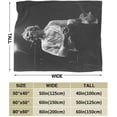 thumbnail image 3 of Ross Lynch Blanket 3D Print Plush Lamb Blanket Bedding Decor for Living Room Bedroom Dorm Decor 60x50 inch, 3 of 8
