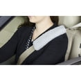 thumbnail image 6 of Auto Drive Simulated Sheepskin Seatbelt Shoulder Pad, Gray, 6 of 8