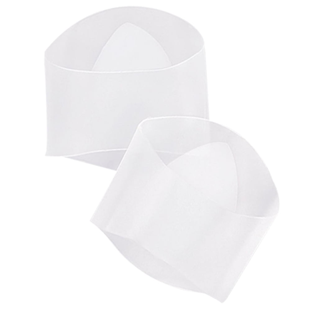 Happydeer 2Pairs Soft Silicone Arch Support Sleeves Flat Foot Plantar Fasciitis Cushions