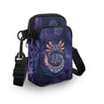 thumbnail image 3 of HELLHERO Salamander Design Crossbody Bag Men, Women Adult 4.33x1.97x7.09 Adjustable Strap Outdoor Travel Adults Double Layer for Casual Travel Women, 3 of 7
