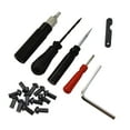 thumbnail image 2 of Kit de reparación de neumáticos, parche, herramienta de reparación de neumáticos, práctico, profesional, portátil, multifuncional, fácil de usar,, 2 of 8