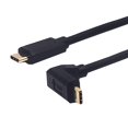 thumbnail image 2 of Kework Cable Usb 3.1 Tipo C De 2 Pies, Usb C Macho A Ángulo Arriba Y Abajo De 90 Grados, Cable Usb C Macho, Cable De Carga Y Transferencia De Datos De Sincronización De 3 A Y 10 Gbps (Arriba Y Abajo-2, 2 of 4