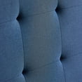 thumbnail image 2 of Rest Haven Scallop Edged Upholstered Headboard, Queen, Navy, 2 of 8