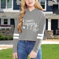 thumbnail image 4 of FAOWME Child Girls Long Sleeve Letters Solid Color Crop Sweatshirt Hoodie Pullover Tops For Kids Grey 10-12 Years, 4 of 4