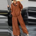 thumbnail image 2 of TJAZFJPA Womens Pant Suit Wide Leg Pants Suit with Elastic Drawstring and Buttons At the Back Maternity Outfits Summer Spring Work Outfits for Women 2025, 2 of 6