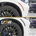 thumbnail image 3 of USR BMW X5 G05 Side Marker Lights - Euro Style Smoke Lens Front Bumper Reflector Light Set (Left + Right) Compatible with 2019-2021 BMW X5 G05 Chassis (Smoked), 3 of 9