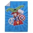 thumbnail image 2 of Juego de cama para niños pequeños Disney Marvel Avengers Team, 4 piezas, 2 of 8