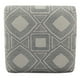 thumbnail image 4 of Taburete Benzara de metal gris negro 41x41x61 cm, 4 of 6