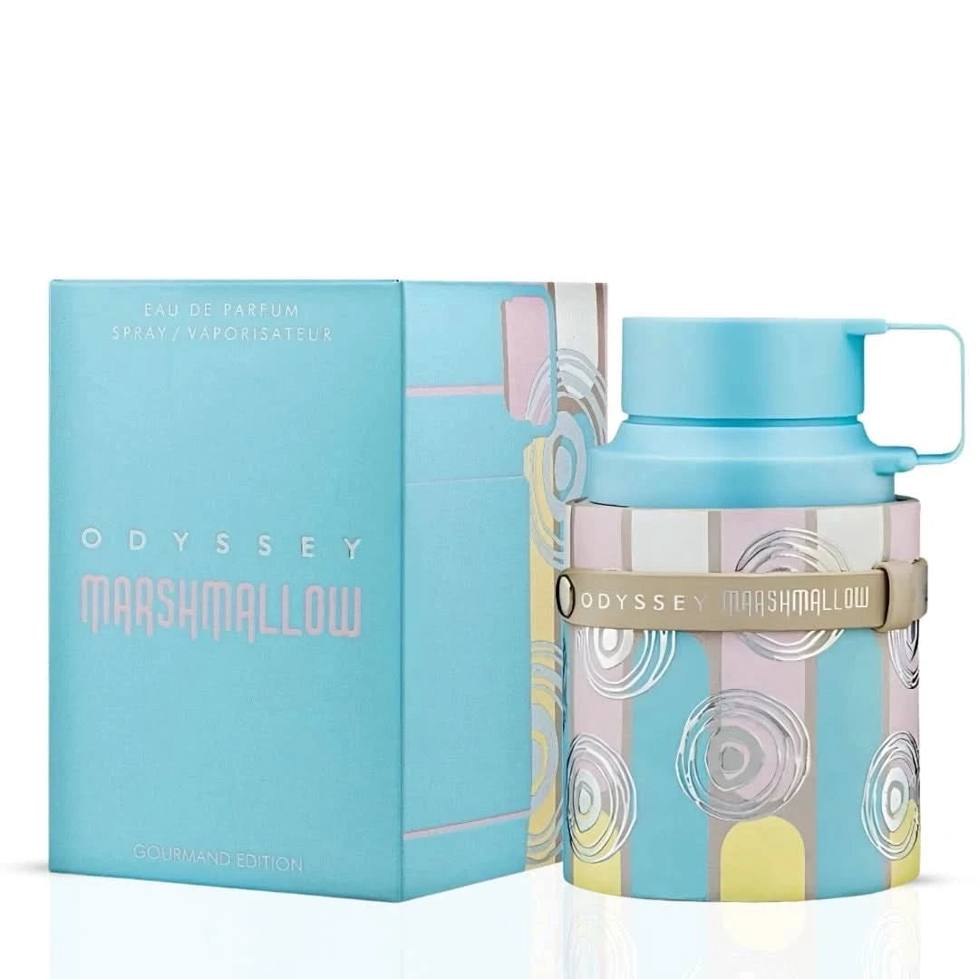 Odyssey Dubai Chocolat & Odyssey Marshmallow Eau de Parfum Sprays 100ml (3.4oz) by Armaf (Bundle)