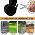 thumbnail image 2 of Luggage Compartment Wheel Protection Cover, Wheel Covers, Travel Suitcase Wheel Cover,Anti Dust 16pack, 2 of 8
