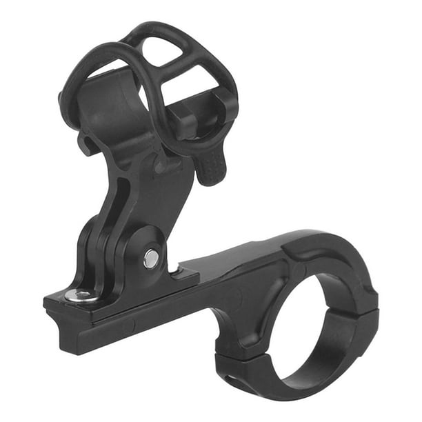 Soporte para linterna de bicicleta Soporte para manillar Soporte para luz delantera (aleación)