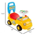 thumbnail image 3 of Lil' Rider Scoot and Ride Push Car with Steering Wheel, Lights, and Music, 3 of 8