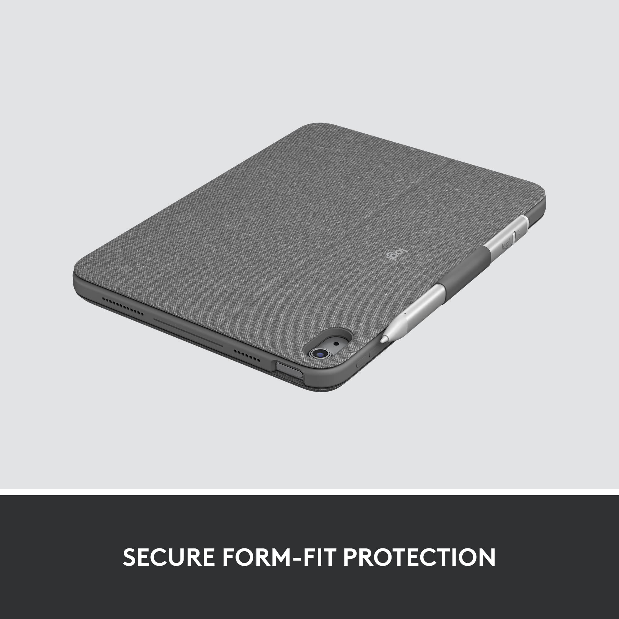 Restored Logitech Combo Touch Detachable 10th Gen iPad Keyboard Case (Refurbished)