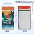 thumbnail image 5 of ZUXONGSY Car Seat Cover Towel Vintage Beach Sunset Print Car Seat Cover Protector Front Seats Washable Cars Sport Towel Seat Cushion with Storage Bag, 5 of 8