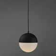 thumbnail image 4 of E20361-92BK ET2 Lighting Half Moon-1 Light LED Pendant in Globe Shape-8.5 Inches Tall and 7.75 Inches Wide-Black Finish, 4 of 6