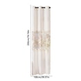 thumbnail image 2 of EGNMCR Home Decor, Room Decor, Wall Decor Openwork Embroidered Curtains Semi Shade Curtains Polyester Curtains Decorative Curtains Through The Rod Models Curtains 1 Pcs Pack polyester curtains, 2 of 5
