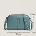 thumbnail image 5 of 100% Genuine Leather Women's Bag Handbag 2023 Luxury Cow Leather Women Shoulder Crossbody Bag Fashion Female Messenger Phone Bag Khaki, 5 of 6