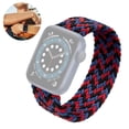 thumbnail image 2 of Nylon Bands Compatible with Apple Watch Band Stretchy Nylon Braided Elastic Sport Strap Compatible for iWatch Series, 2 of 9
