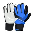 thumbnail image 3 of Guantes de portero Guantes de fútbol profesionales con agarre fuerte Transpirables para Azul Talla 5, 3 of 9