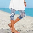 thumbnail image 4 of White Women's Leggings, Leggings For Womens Summer Casual Sports Yoga Pants Tight Cropped Pants,Women's Legging 3XL, 4 of 6