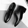 thumbnail image 6 of Dakaela Mens Slip on Penny Loafer Formal Casual Dress Shoes Wedding Business Tuxedo Work Oxfords Black 8, 6 of 9