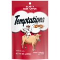thumbnail image 5 of Temptations Treats for Cats.7 Flavors: Tantalizing Turkey, Chicken, Hearty Beef, Tuna, Creamy, Savory Salmon, Seafood Medley 3 oz, 5 of 8