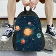 thumbnail image 6 of Defioc Solar System And Planets Print Backpack -Travel,or Work Bookbag Daypacks with 15-Inch Laptop Sleeve and Dual Water Bottle Pockets, 6 of 6