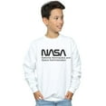 thumbnail image 2 of NASA Boys Logo One Tone Sweatshirt, 2 of 3