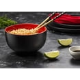 thumbnail image 3 of 34 Oz Japanese Ceramic Ramen Bowl Set, Large Noodle Bowl For Pho, Udon, Microwave Safe, 3 of 6