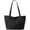 Black, variant on Kukuzhu Canvas Shoulder Bag Women Soft Designer Tote Bag Casual Large Shopping Handbag Purse