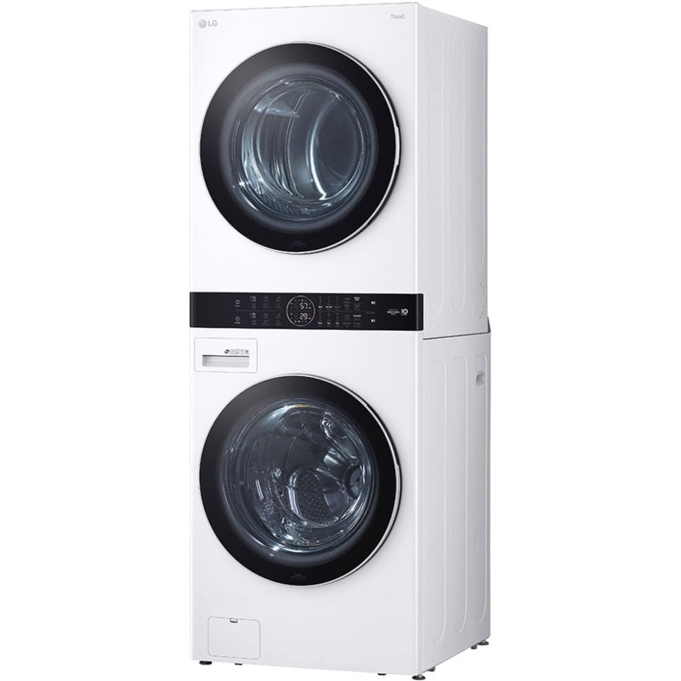LG WKEX200HWA Stacked 27 inch Washer Dryer Combo Unit White Walmart
