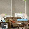 thumbnail image 2 of Yoolax Motorized Blind Remote Control Smart Roller Shade(Jacquard Coffee,29"W x 72"H), 2 of 6