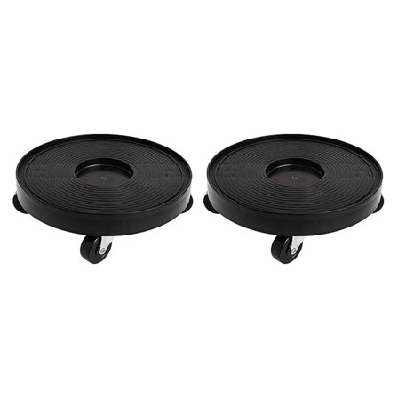 DeVault Enterprises, Inc. 3012B Plant Dolly, Black, 12-Inch (Тwo Рack)