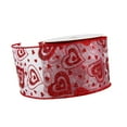 thumbnail image 6 of Tachiuwa Valentines Day Gift Ribbons Heart Ribbon 5Yards Decor 1.5" Wide Gift Wrapping Ribbon for Gift Packaging Scrapbooking Birthday Clear Bottom, 6 of 10