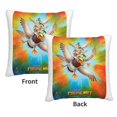 thumbnail image 3 of Fundas de almohada de terciopelo Migration, fundas de almohada decorativas suaves y acogedoras con cremallera oculta para dormitorio, sofá, sillón, funda de almohada de terciopelo, 3 of 8