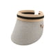 thumbnail image 5 of Sonducket Sombrilla Sombrero Protección Clip-On Gorras Transpirable Bowknot Visera Béisbol Ajustable Ala Ancha Vacío Viaje Playa gris gris 2piezas Sonducket CBP277574, 5 of 6