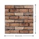thumbnail image 3 of Azulejos de pared autoadhesivos - Pegatinas para azulejos pegables para cocina y baño, 11,8" x 11,8" (30x30cm), conjunto de 5, impermeables y resistentes al calor, 3 of 4