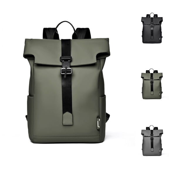 HJYCHN Travel Backpack for Men Lightweight Laptop Daypack Rucksack for Travel Hiking Commuting Daily Use Backpack Travel Green One Size