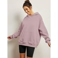 thumbnail image 5 of Womens Oversized Sweatshirts Pullover Hoodies Fleece Sweaters Long Sleeve With Pockets Winter Fall Outfits Y2k Clothes, 5 of 7
