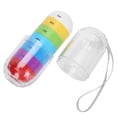 thumbnail image 5 of Pill Organizer Daily Pill Cases Mini Portable Pills Box 7 Day Travel Elderly Care Pills Organizer Medicine Case, 5 of 8