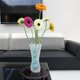 thumbnail image 4 of Paquete de 3 jarrones de flores plegables, bonitos y portátiles para bodas, oficina, decoración del hogar, PVC, diseños aleatorios, ecológicos y elegantes, 4 of 6