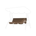 thumbnail image 2 of Naiovety Funda para silla de columpio, fundas de repuesto para techo de tela impermeable, parasol, Protector de cojín para exteriores, patio de Jardín y Patio Café, 2 of 6