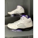 thumbnail image 1 of Ni - ke Ni - ke Air Jordan 5 Retro Dark Concord White 2022 Sneaker DD0587 141 Men's Size 9, 1 of 5