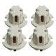thumbnail image 1 of 4 Piezas Soporte de Enchufe de Bombilla de Luz Trasera de Coche para- 7 Series X5 E53 E70 E65 X3 E83 Blanco, 1 of 5