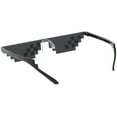 thumbnail image 4 of Novelty Rimless Thug Life Meme Sunglasses 66mm (Black), 4 of 4