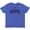 Retro Heather Royal, variant on Inktastic It's Home- State of Iowa Outline Distressed Text Youth T-Shirt