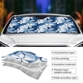 thumbnail image 4 of Kdxio Flower Print Front Windshield Sun Shade,Folding Auto Sunshade for Car Truck SUV-Small, 4 of 7
