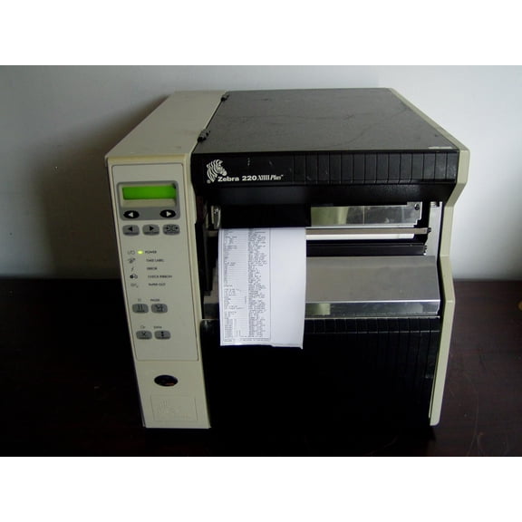 Restored Zebra 220XiIII Plus Industrial Thermal Label Printer High-Volume Durable Printing 203/300 dpi P/N 220-701-00000 (Refurbished)