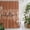 Terracotta, variant on Green Fall Pumpkins Shower Curtain - Water Repellent Fabric Shower Curtains Washable, Thanksgiving Autumn Modern Plaid Decorative Polyester Cloth Bathroom Curtains Modern Bath Decor 36"x72"
